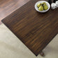 Rustic Granary Dark Brown Modern Farmhouse Dining Table