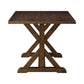 Rustic Granary Dark Brown Modern Farmhouse Dining Table