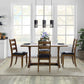 Rustic Granary Dark Brown Modern Farmhouse Dining Table