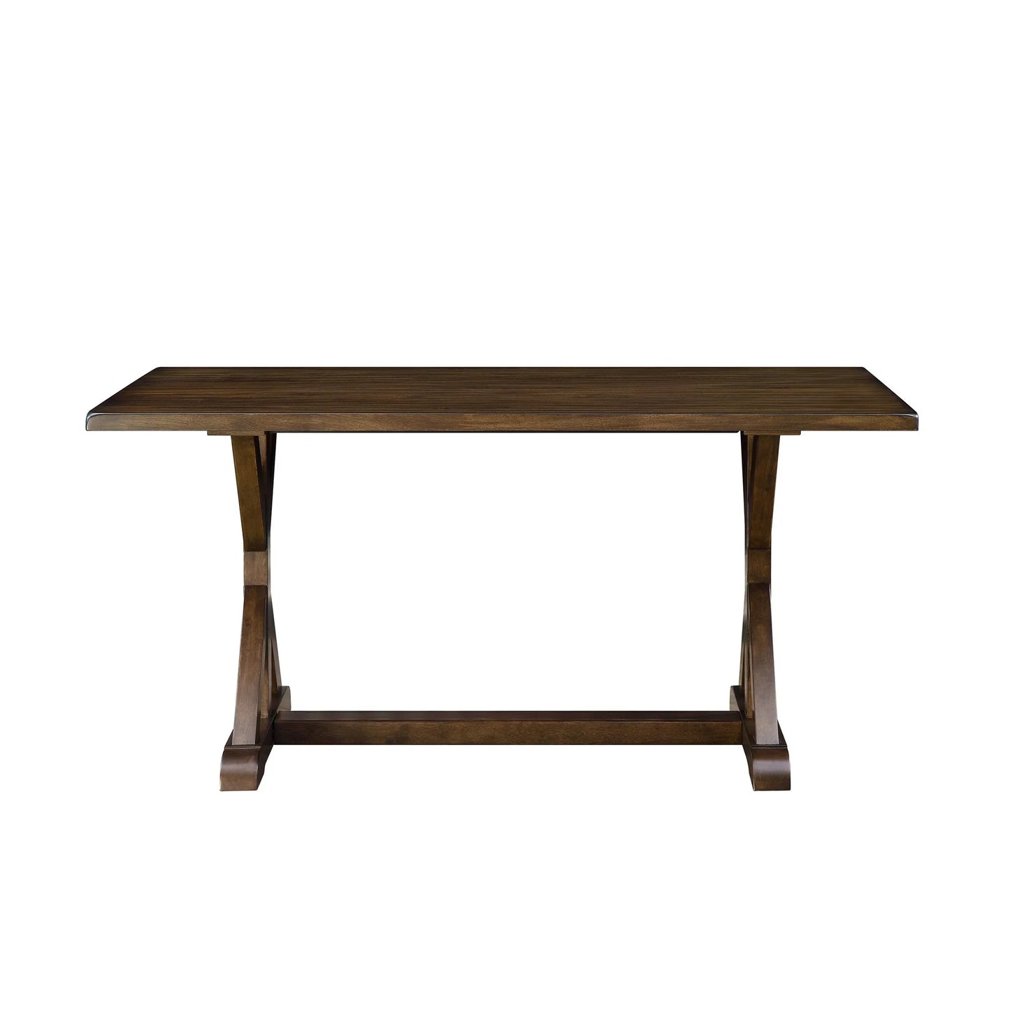 Rustic Granary Dark Brown Modern Farmhouse Dining Table